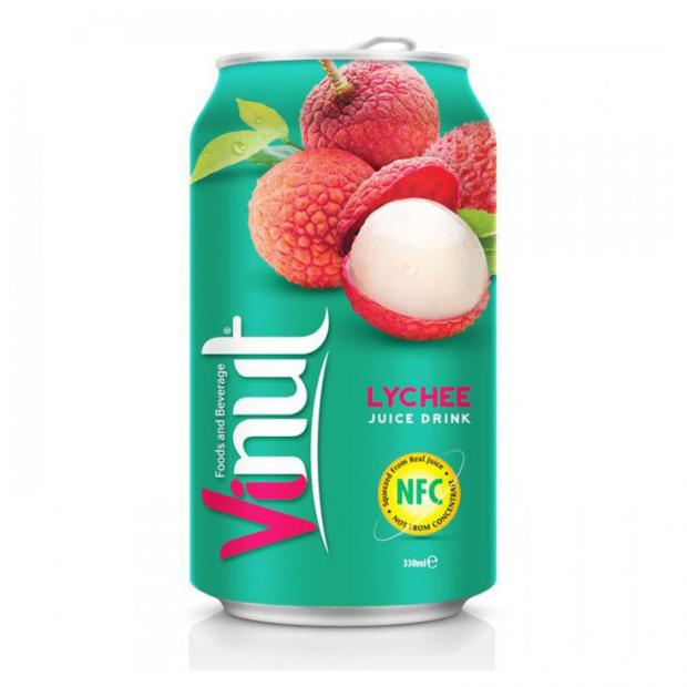 Напиток сокосодержащий Vinut Lychee 330 мл 70₽