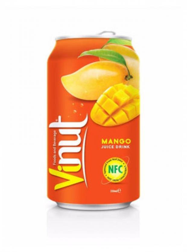 Напиток сокосодержащий Vinut Mango 330 мл 70₽