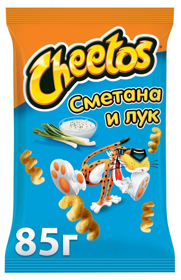 

Снеки Cheetos вкус Сметана и Лук, 85 г