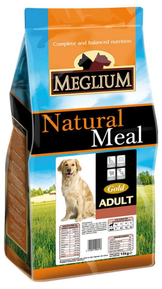 

Корм для взрослых собак MEGLIUM Adult, 15 кг