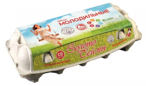 Яйцо куриное Золото Сеймы Молодильное С1 10 шт 95₽