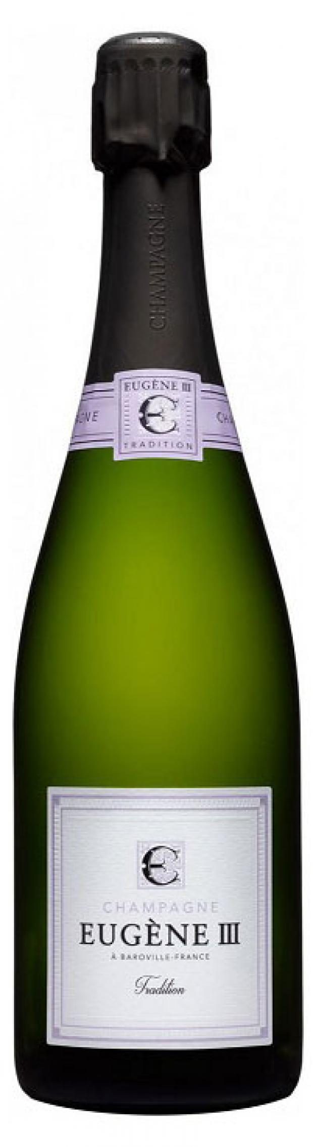 

Шампанское Region de Baroville Eugene III Tradition Brut белое Франция, 0,75 л