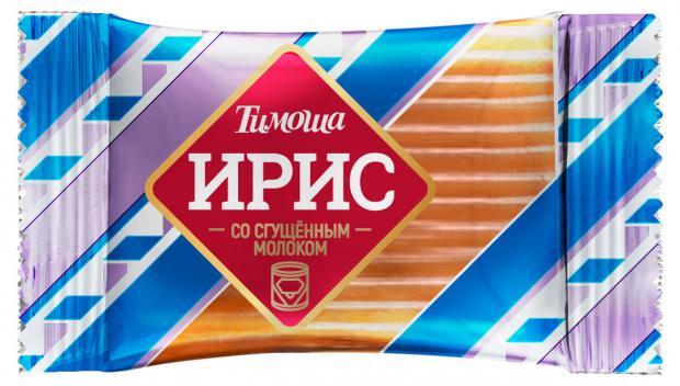 

Ирис «Тимоша» со сгущенным молоком, вес