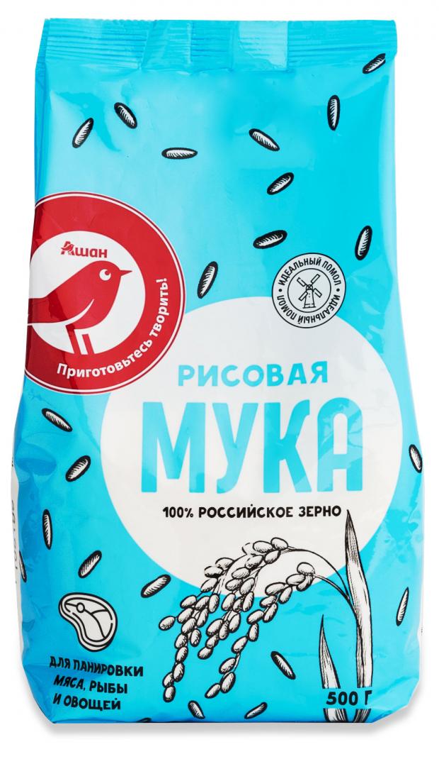 Мука рисовая АШАН 500 г 56₽
