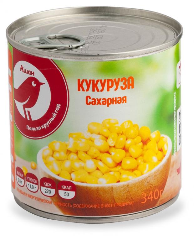 

Кукуруза АШАН сахарная, 340 г