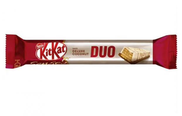 

Шоколадный батончик KitKat Senses Deluxe Coconut Duo, 58 г