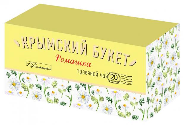 

Чай травяной «Крымский букет» Ромашка-мед, 1,5х20 г