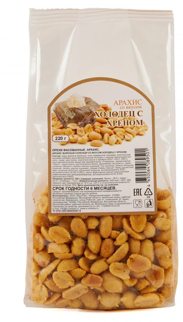 

Арахис «Солнце востока» со вкусом Холодец с хреном, 220 г