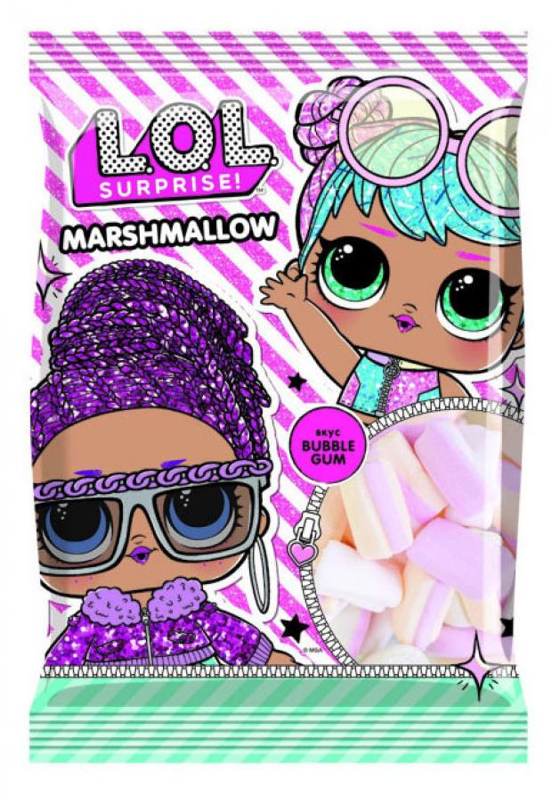 

Маршмэллоу LOL со вкусом Bubble Gum, 100 г