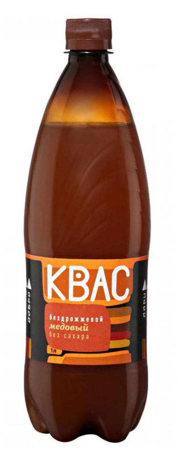 Квас «ДариДобро» медовый без сахара, 1 л