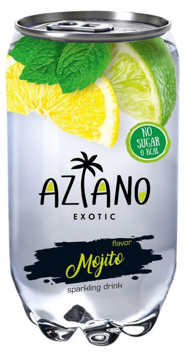 

Напиток газированный Aziano Exotic мохито, 0,35 мл