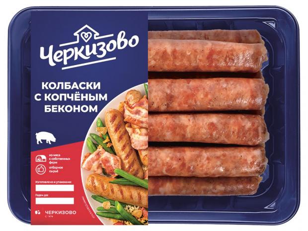 

Колбаски «Черкизово» с копченым беконом, 360 г