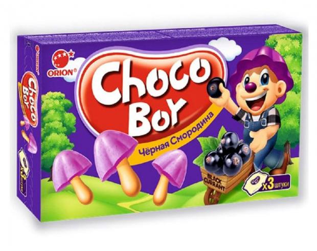

Печенье Choco Boy Черная смородина, 135 г