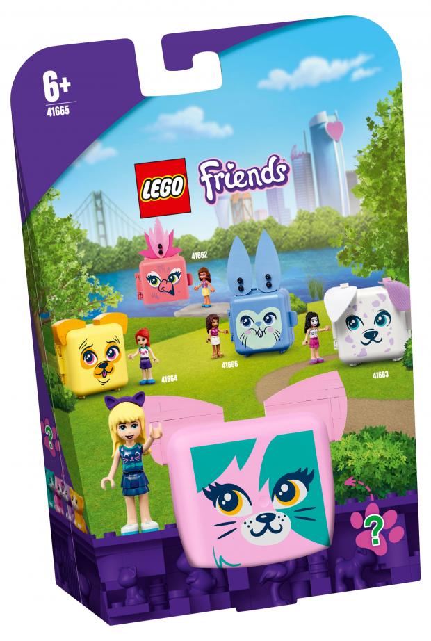 

Констурктор LEGO Friends 41665 Кьюб Стефани с котёнком