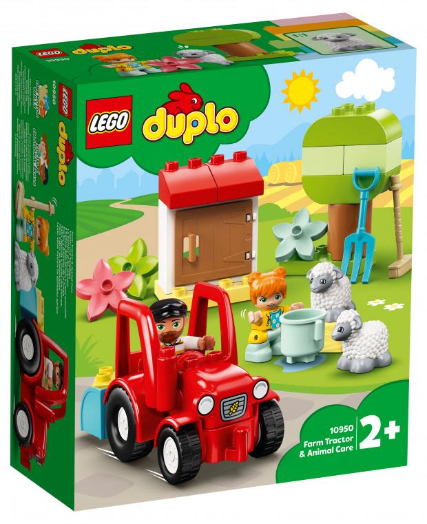 

Констурктор LEGO DUPLO Town 10950 Фермерский трактор и животные