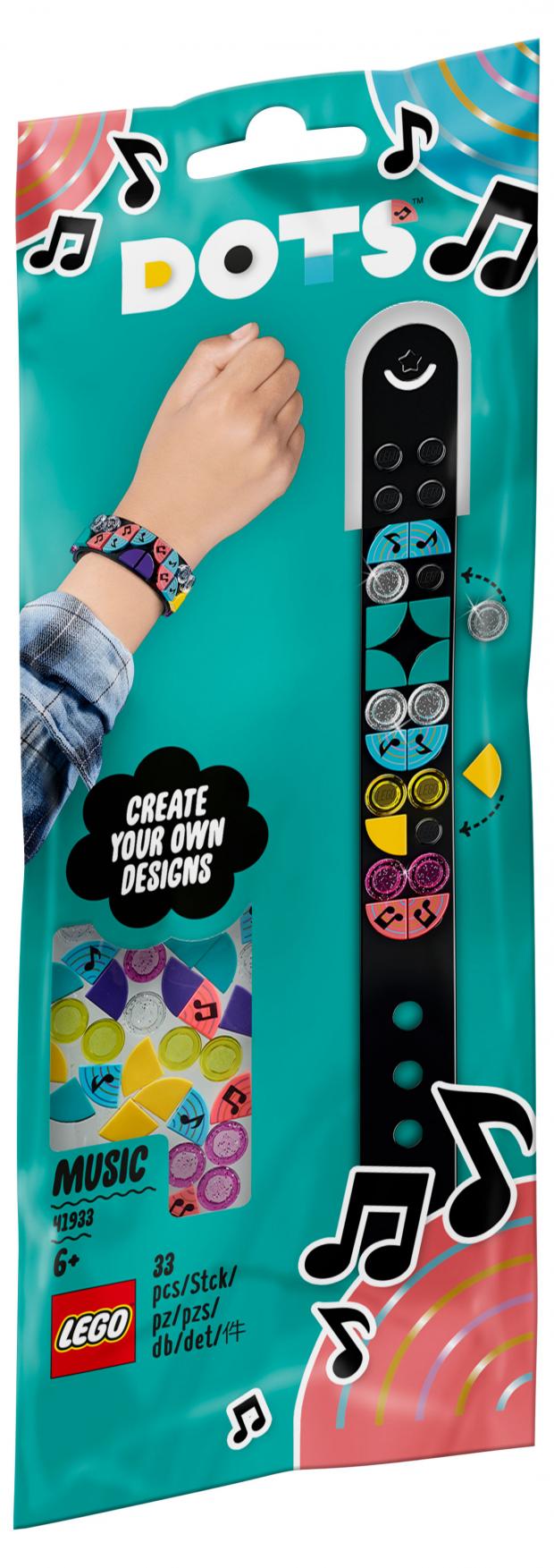 

Констурктор LEGO DOTS 41933 Браслет «Музыка»