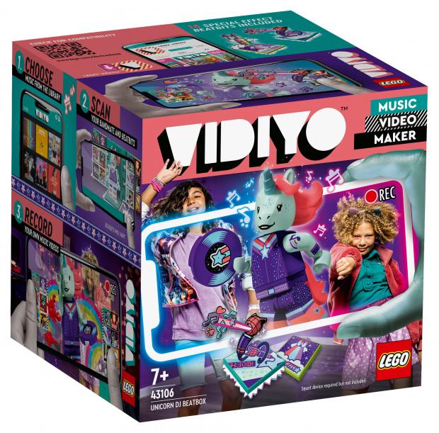

Констурктор LEGO VIDIYO 43106 Unicorn DJ BeatBox - Битбокс Диджея Единорога