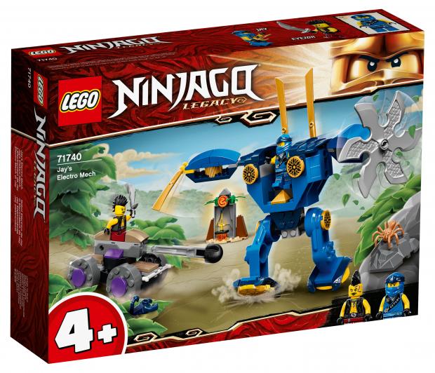 фото Констурктор lego ninjago 71740 электрический робот джея