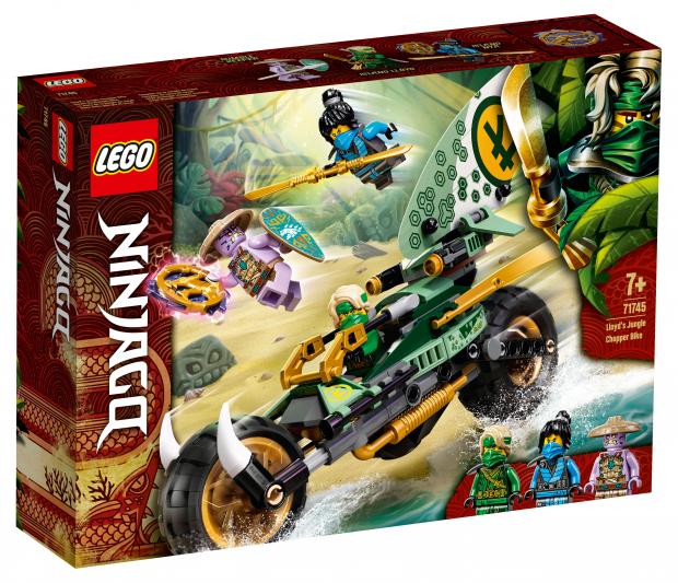 

Констурктор LEGO Ninjago 71745 Мотоцикл Ллойда для джунглей