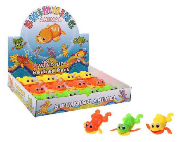 

Игрушка заводная Swimming animals, 8 см