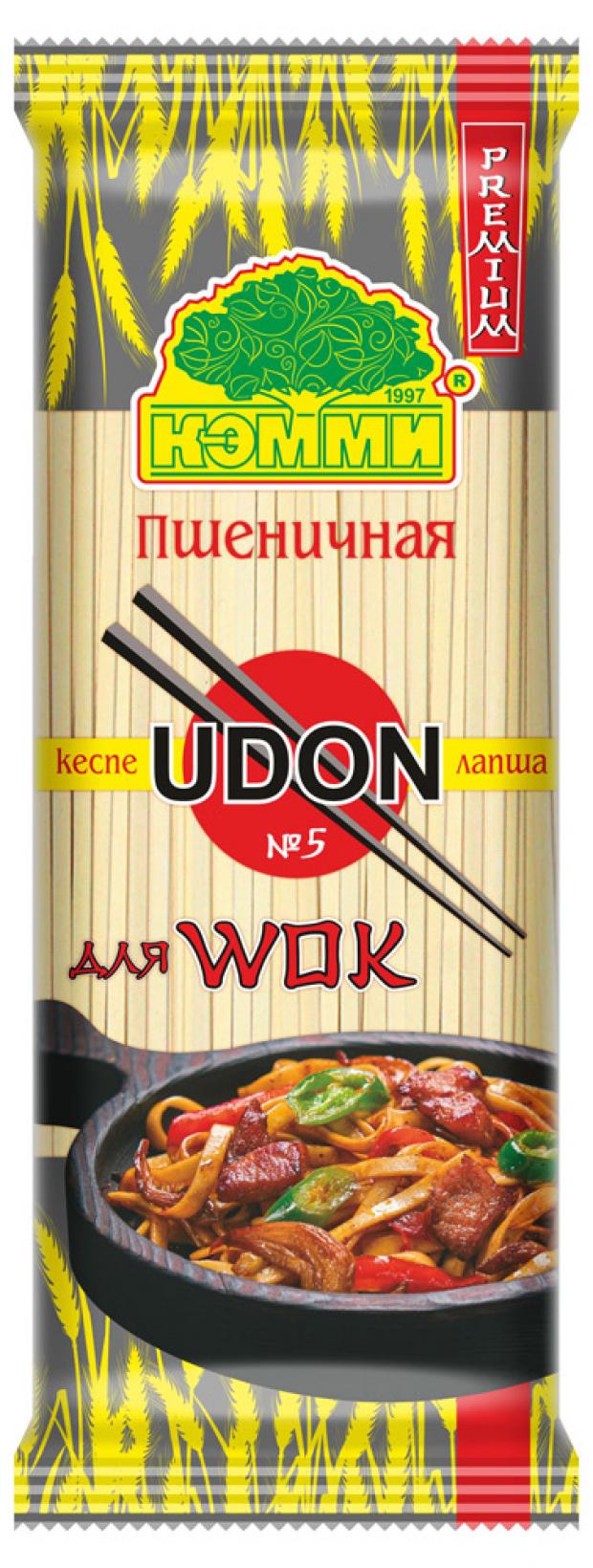 

Лапша пшеничная «КЭММИ» Udon №5 для Wok, 250 г