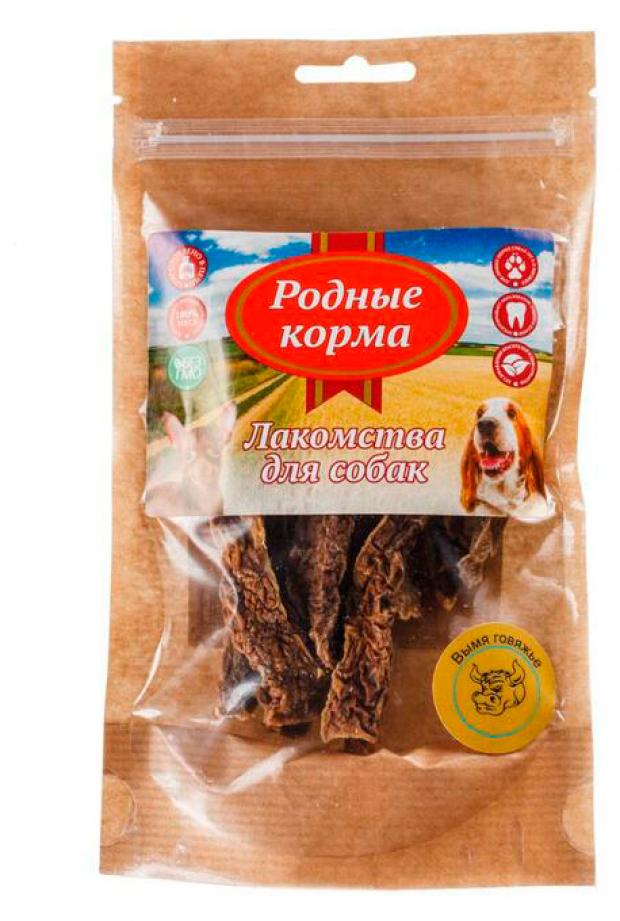

Лакомство для собак «Родные корма» вымя говяжье сушеное в печи, 30 г