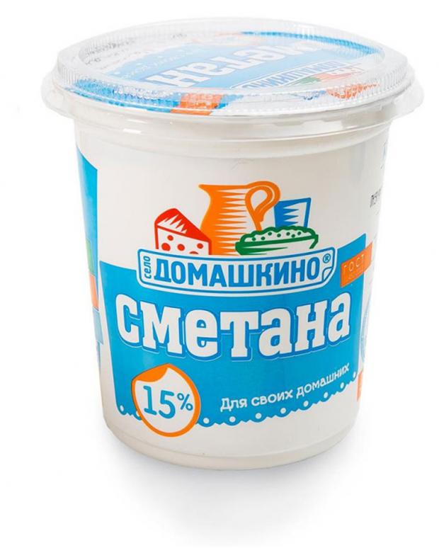 

Сметана «Село Домашкино» 15%, 300 г