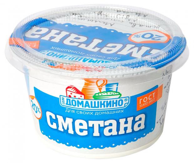 

Сметана «Село Домашкино» 20%, 170 г