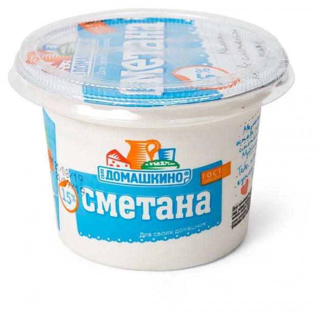 

Сметана «Село Домашкино» 15%, 170 г