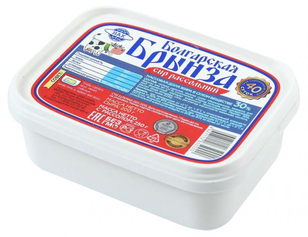 

Сыр рассольный «НАК» Брынза болгарская 30%, 250 г