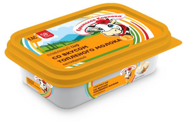 

Сыр плавленый «Крымская Коровка» со вкусом топленого молока 50%, 180 г