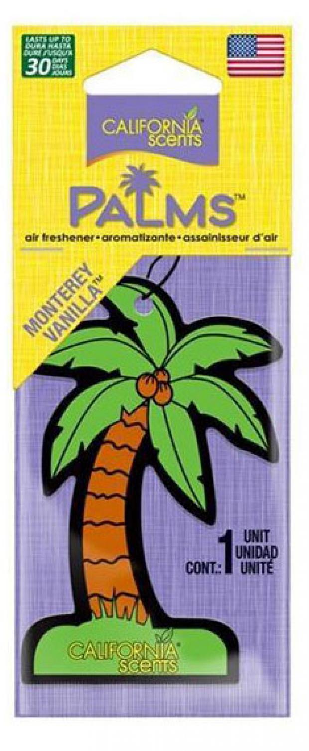 Ароматизатор California Scents Пальмы Монтерейская ваниль 156₽