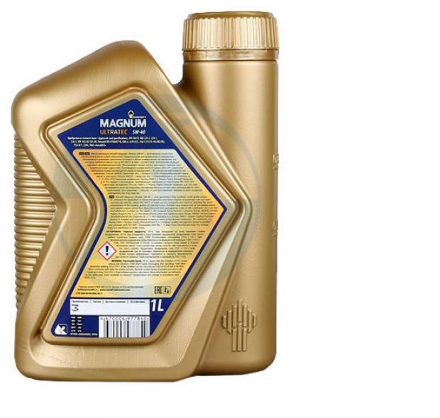 

Масло моторное Rosneft Magnum Ultratec 5W-40 синтетическое, 1 л