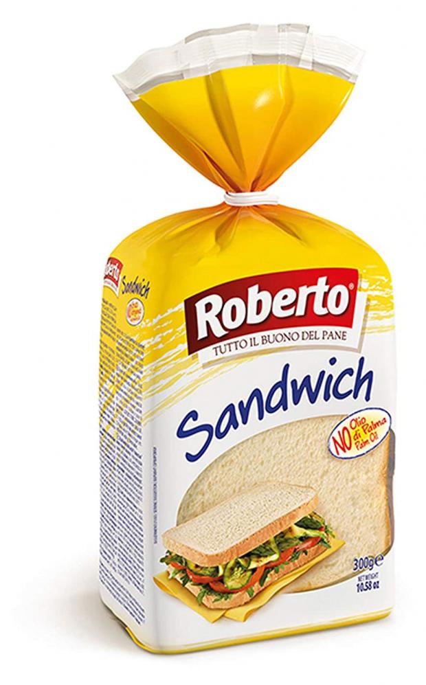 

Хлеб пшеничный Roberto Для сэндвичей нарезка, 300 г
