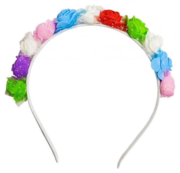 Ободок с цветами 75₽