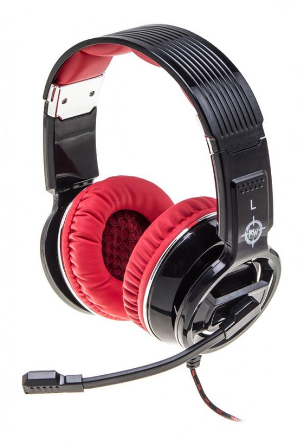 

Гарнитура компьютерная Oklick HS-L350G Red War черная
