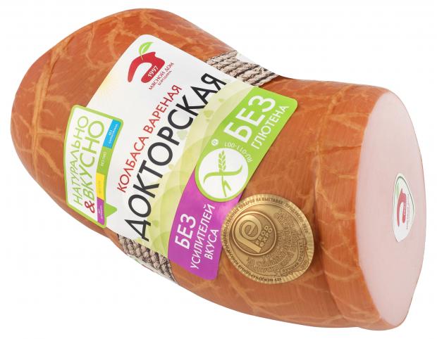 Колбаса вареная Мясной Дом Бородина Докторская в синюге 03-06 кг 1 упаковка 04 кг 719₽