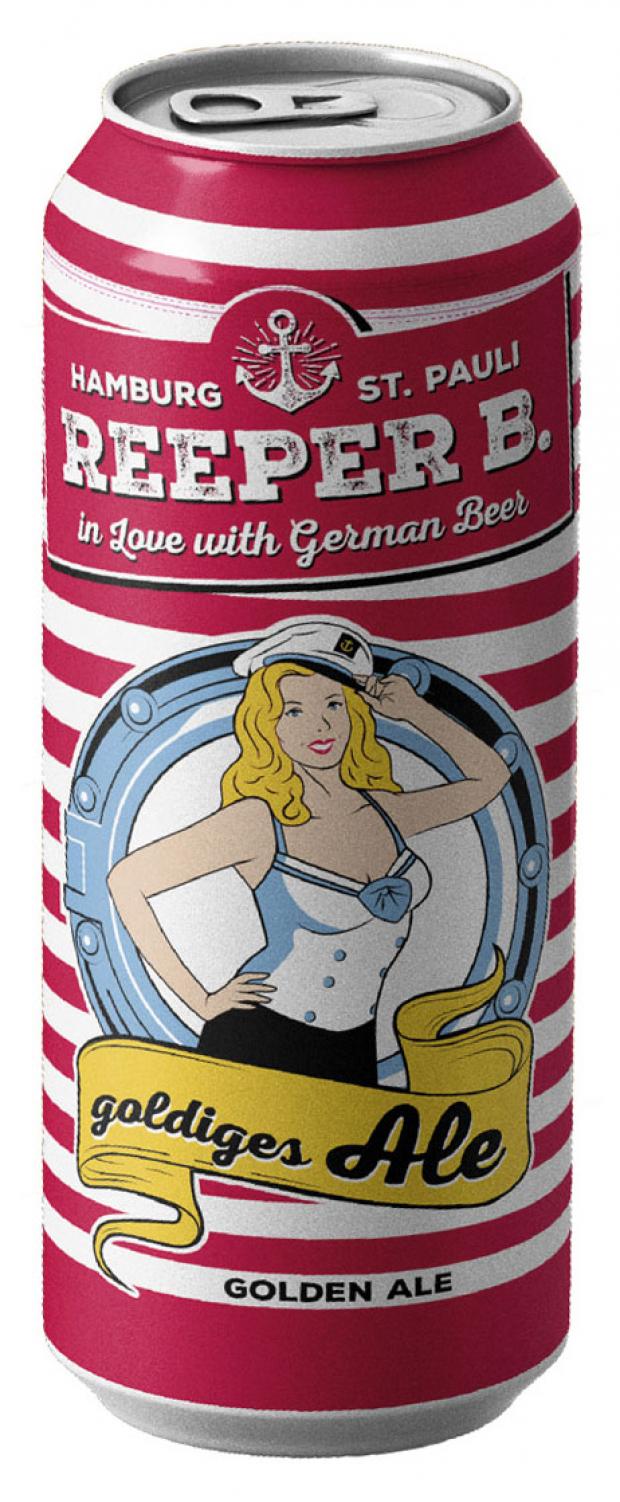 

Пиво светлое Reeper B Golden ale фильтрованное 4,8%, 500 мл