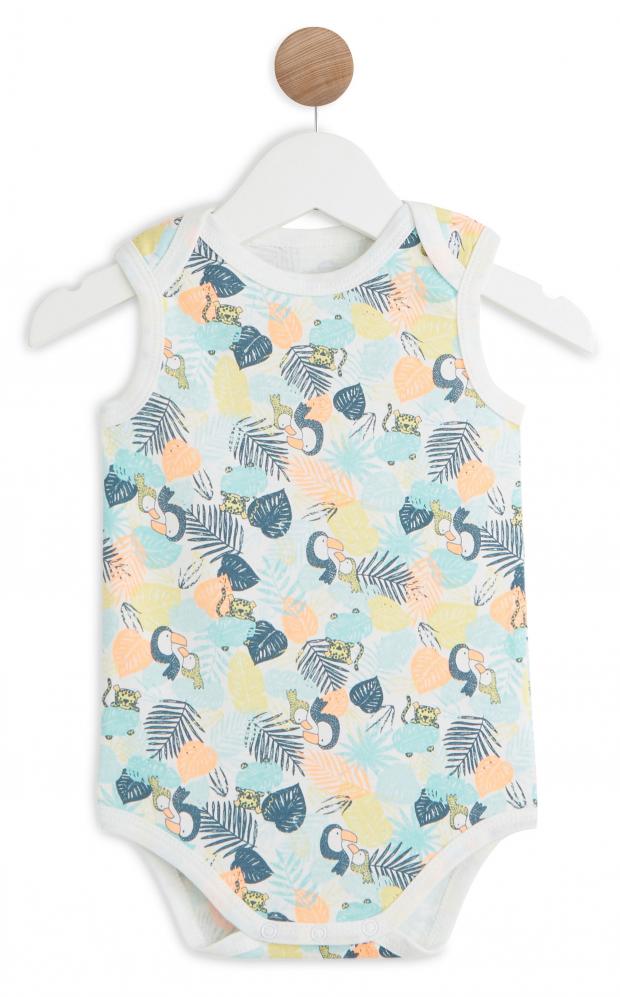 Боди без рукавов BAB_UDW0035 голубое