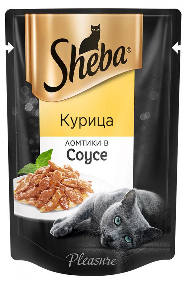 

Корм для кошек Sheba курица в соусе, 85 г