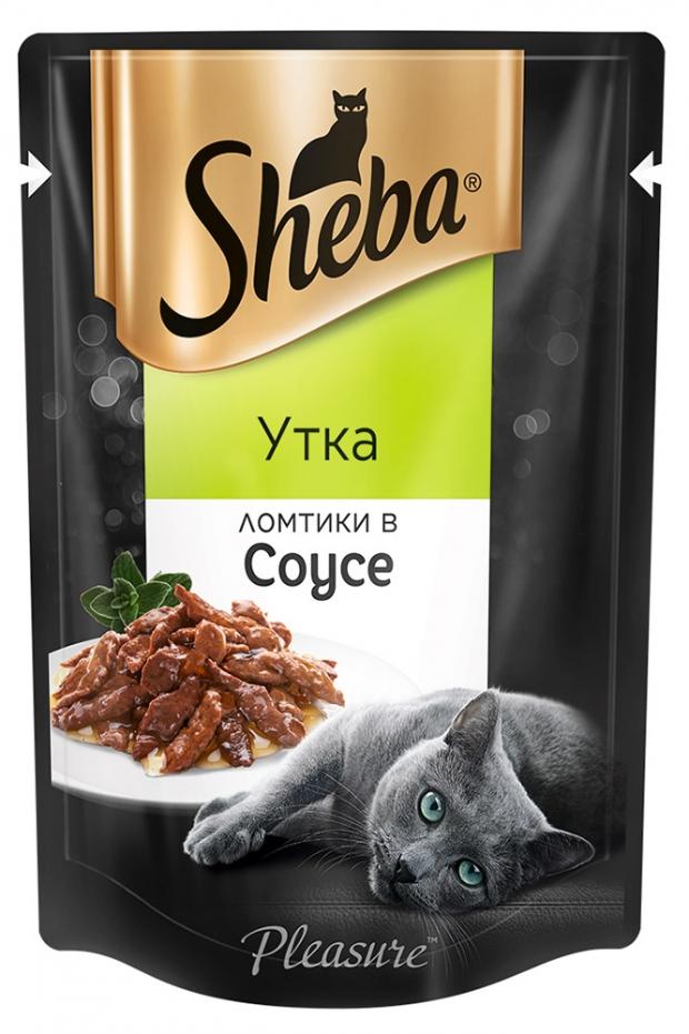 

Корм для кошек Sheba утка в соусе, 85 г