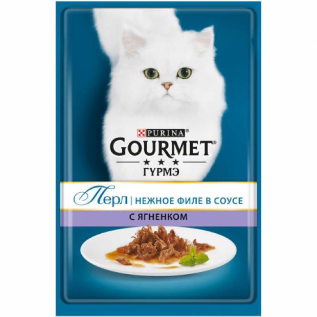 

Корм для кошек Gourmet Perle мини-филе с ягненком, 85 г