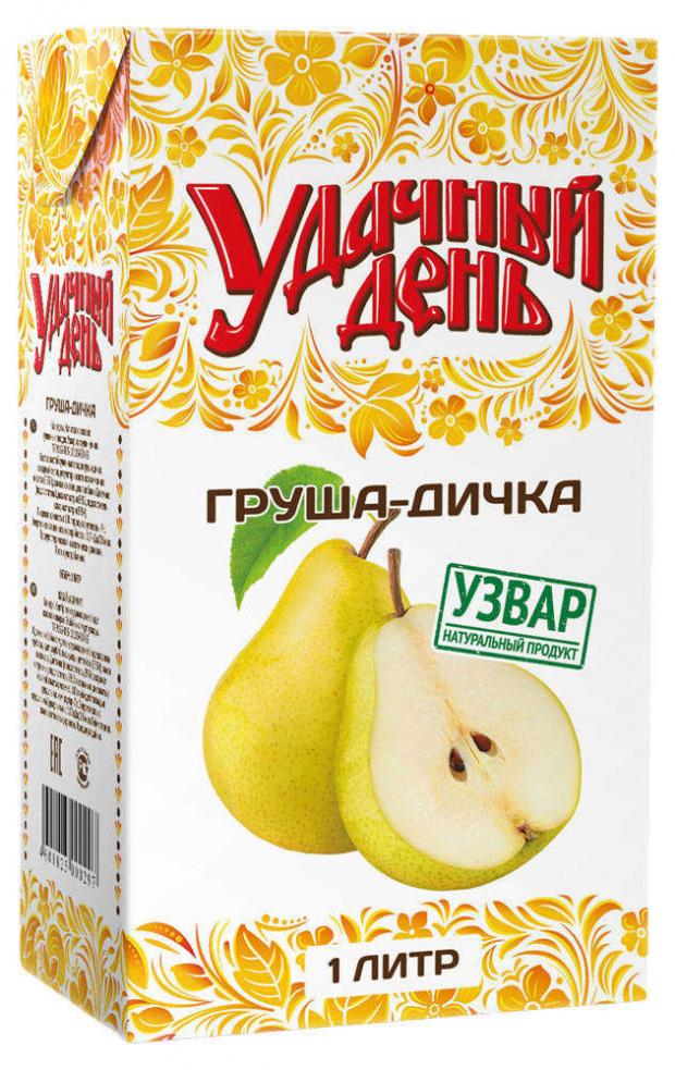 

Узвар «Удачный день» груша дичка, 1 л