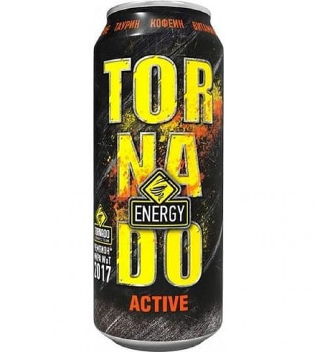 Напиток энергетический Tornado Active 450 мл 44₽