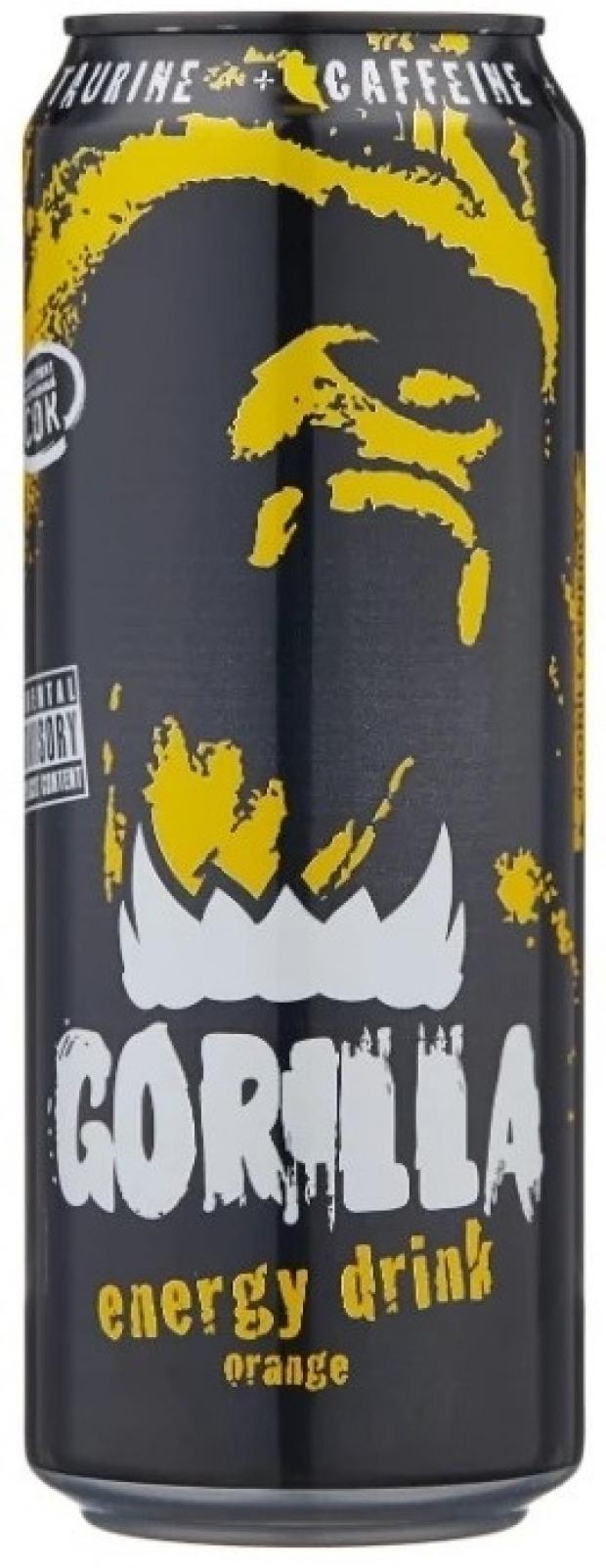 Напиток энергетический Gorilla Orange с соком апельсина 450 мл 58₽