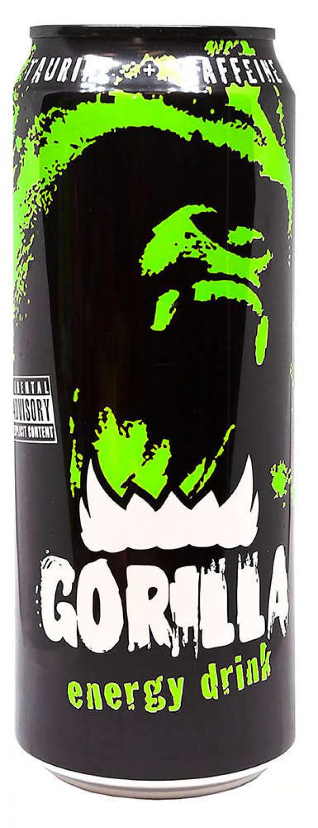 Напиток энергетический Gorilla банка 450 мл 61₽