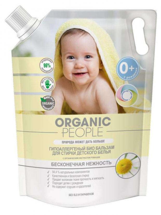 

Бальзам для стирки Organic People ЭКО для детского белья гипоаллергенный, 2 л