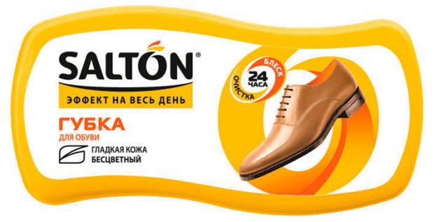 Губка для обуви из гладкой кожи Salton бесцветная 1 шт 78₽
