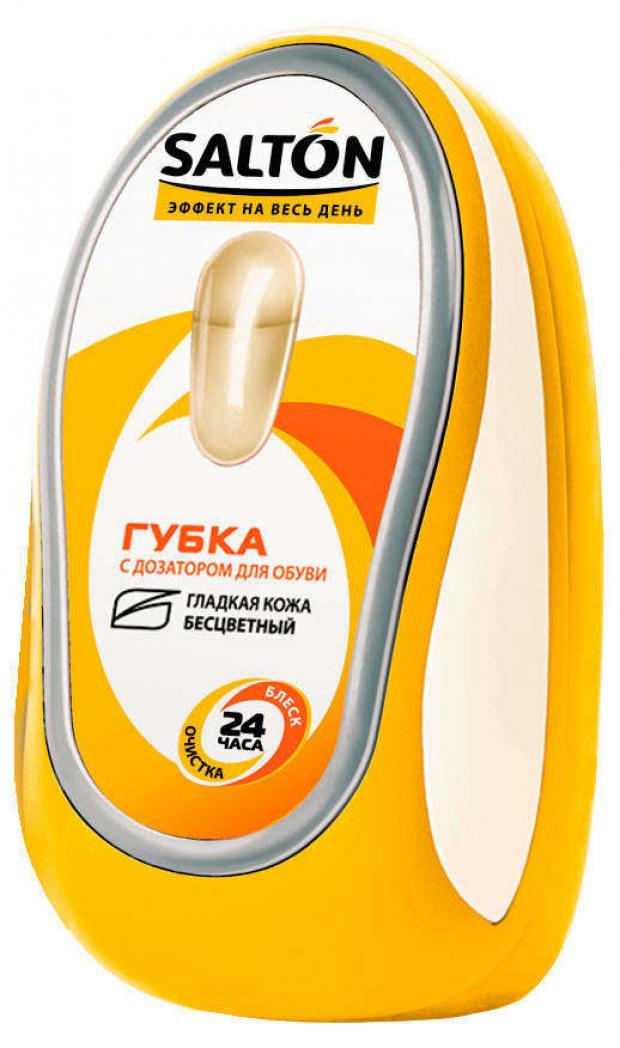 Губка для обуви из гладкой кожи Salton бесцветная с дозатором 1 шт 139₽