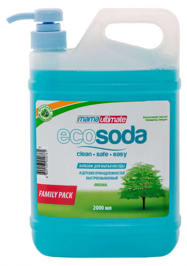 

Бальзам для мытья посуды Mama Ultimate Eco Soda, 2 л